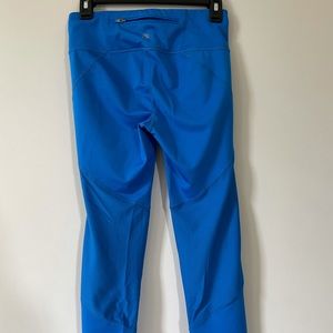 Blue Athleta Capri Legging